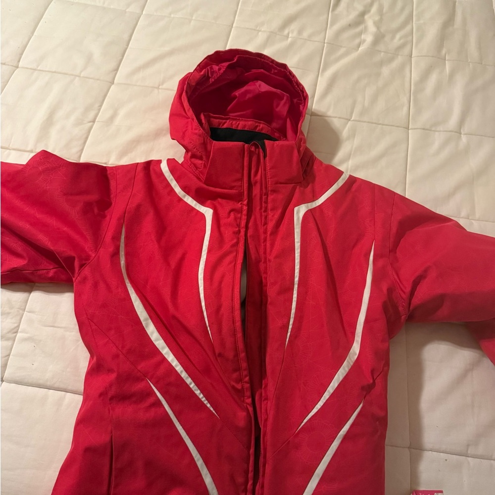 Spyder Girls Red Ski Jacket